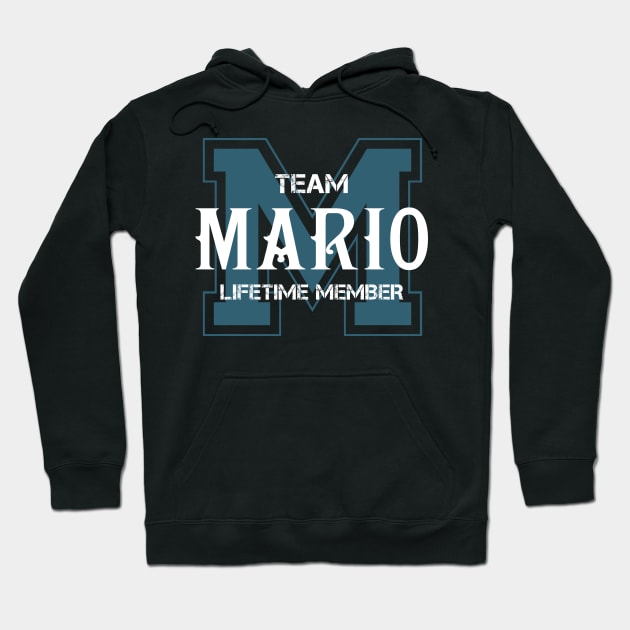 Team MARIO Lifetime Member Hoodie by HarrisonAlbertinenw